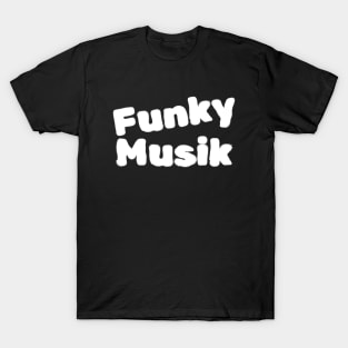 Funky Musik Black T-Shirt